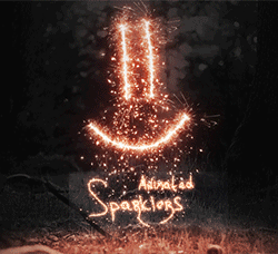 极品PS动作－璀璨星光(GIF动画/含高清视频教程)：Gif Animated Sparkler Photoshop Acti